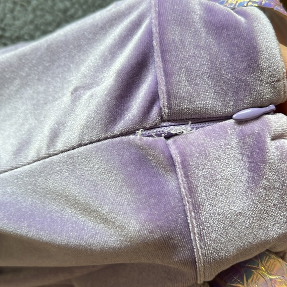 Jackalope Land / Dollskill Purple Sequin Harness Pants - Picture 4 of 5